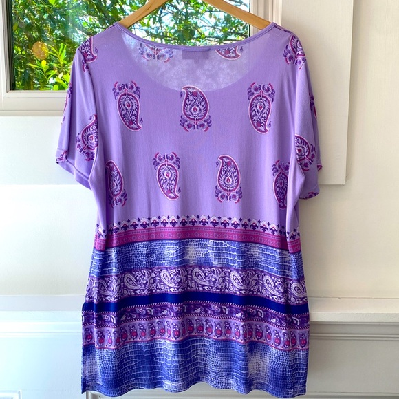 Italian Designer Luisa Spagnoli Women’s Top size Extra Large made in Italy - Picture 3 of 7